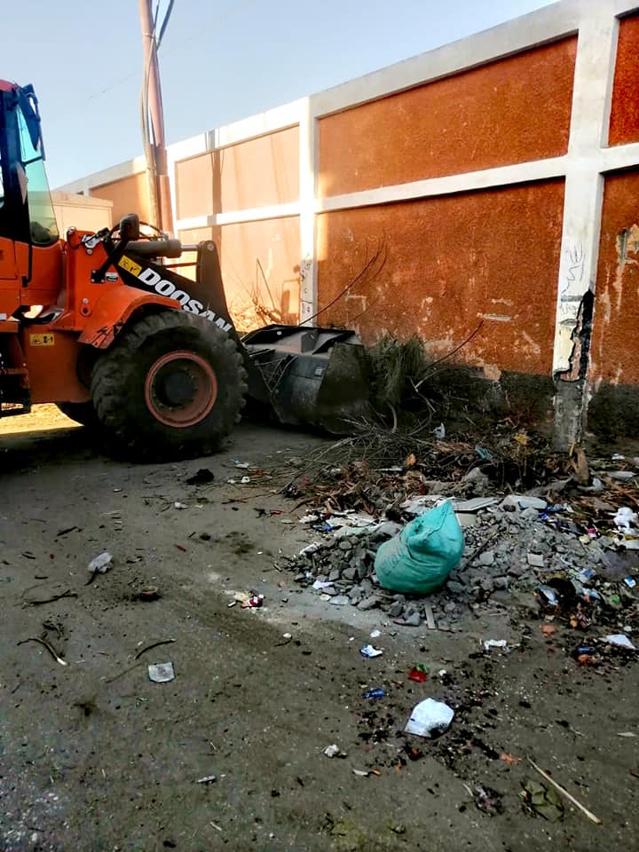 حملات النظافة والتجميل فى الأحياء والشوارع