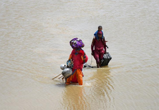 فيضانات عارمة فى باكستان