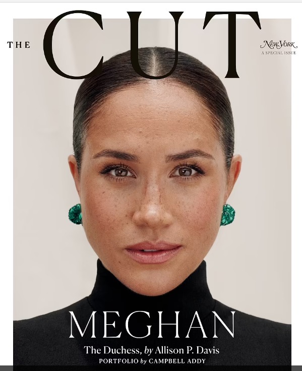 Meghan Markle on the cover of New York magazine