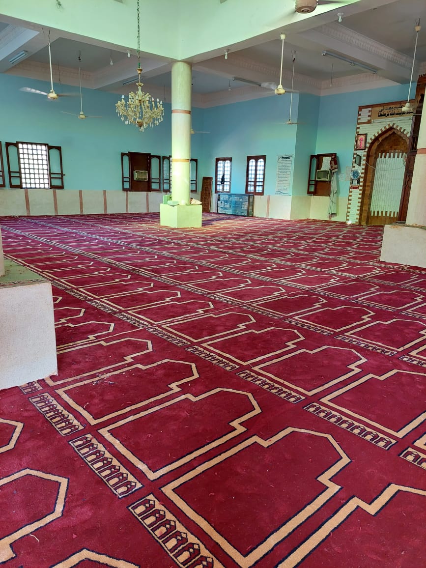أوقاف الأقصر تنهى أعمال فرش مسجد الشيخ على بالعطيات  (2)