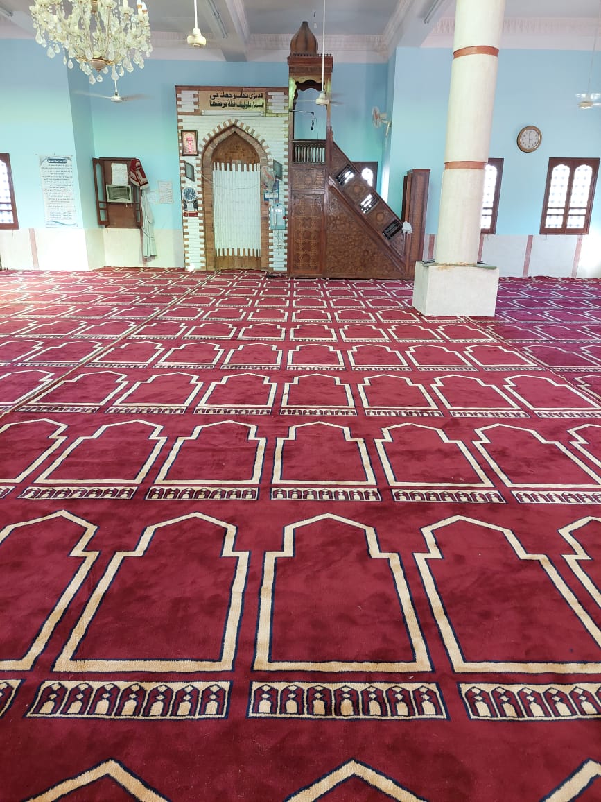 أوقاف الأقصر تنهى أعمال فرش مسجد الشيخ على بالعطيات  (1)