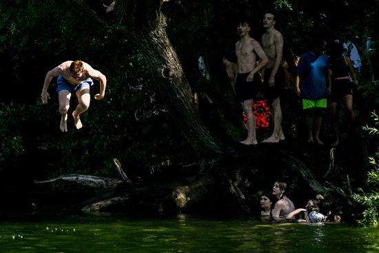 مهارات القفز فى الماء