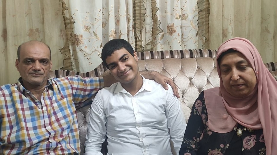 أسرة الطالب محمد أشرف كمال