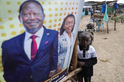 دعاية انتخابية استعدادا لمعركة كينيا الانتخابية