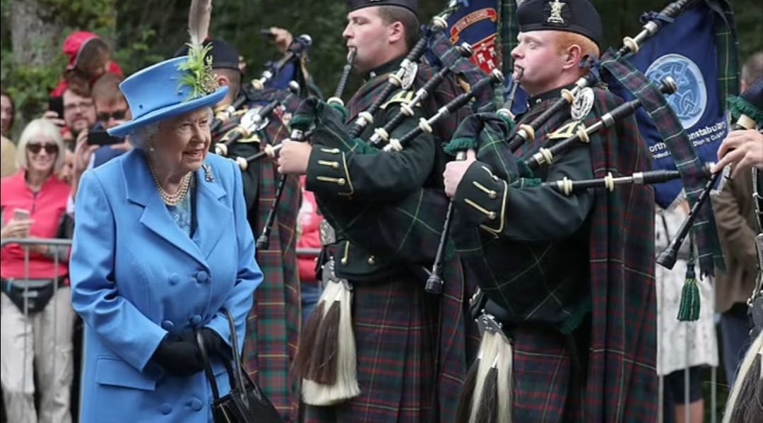 الملكة اليزابيث فى حفل الاستقبال عام 2018