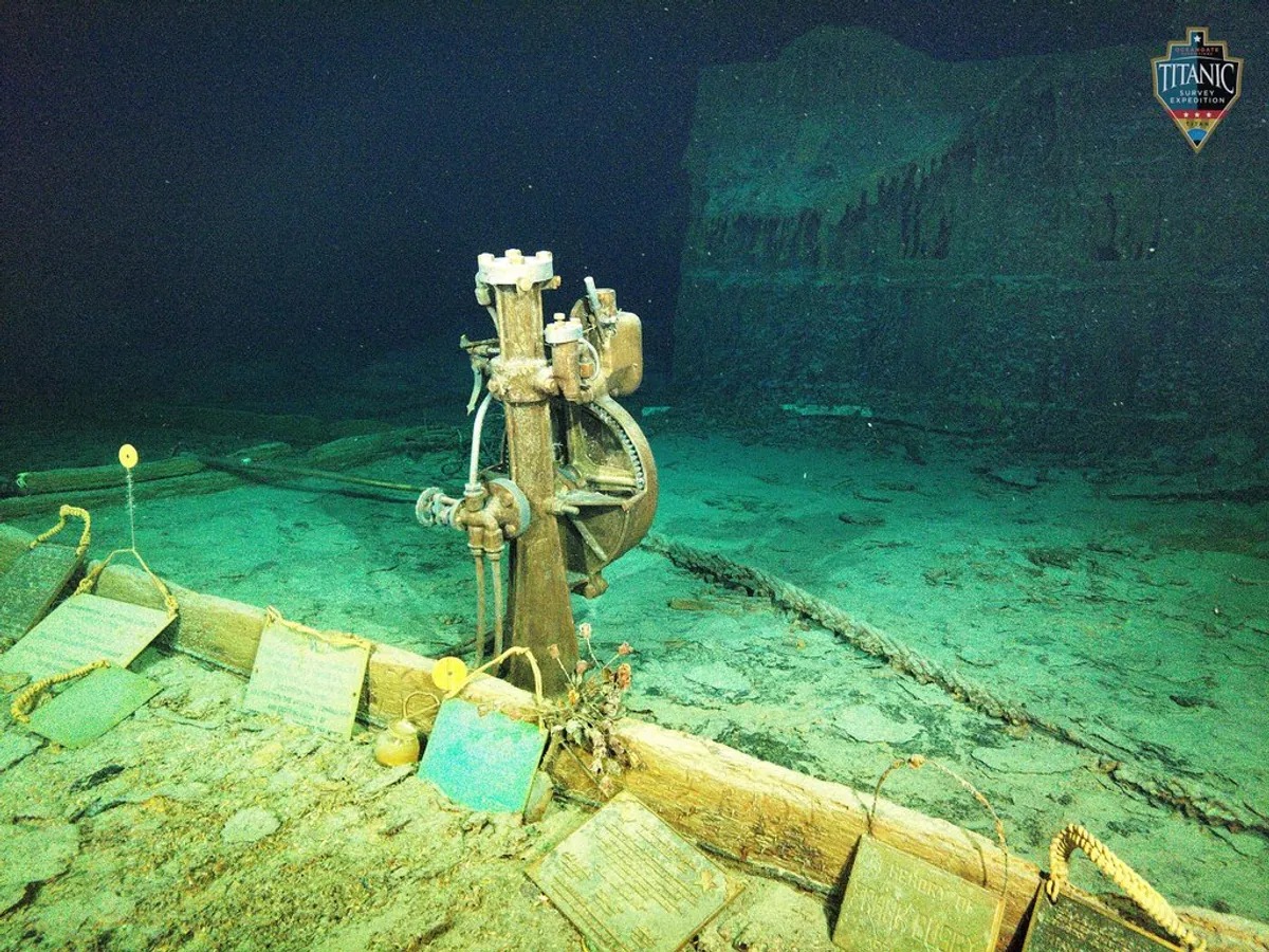 A new video reveals the details of the wreck of the "Titanic" .. You