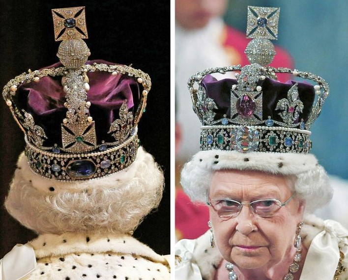 أزياء وقبعات وجواهر نادرة كانت تمتلكها الملكة اليزابيث (1)