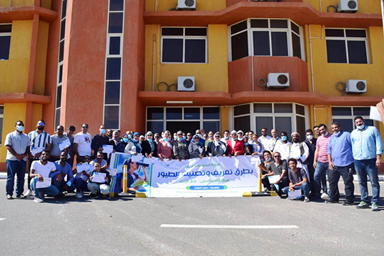 البيئة تنظم برنامجا لإعداد الكوادر الوطنية فى مجال حماية الطيور المهاجرة بالتعاون (4)