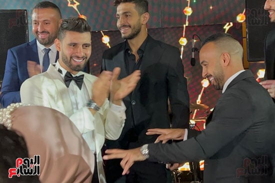 باهر المحمدي لاعب الإسماعيلي يحتفل بزفافه (10)