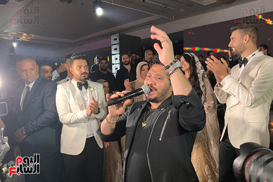 باهر المحمدي لاعب الإسماعيلي يحتفل بزفافه (6)