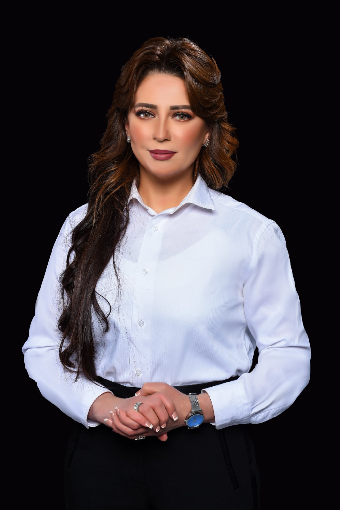 مذيعة التليفزيون المصرى رانيا البليدى