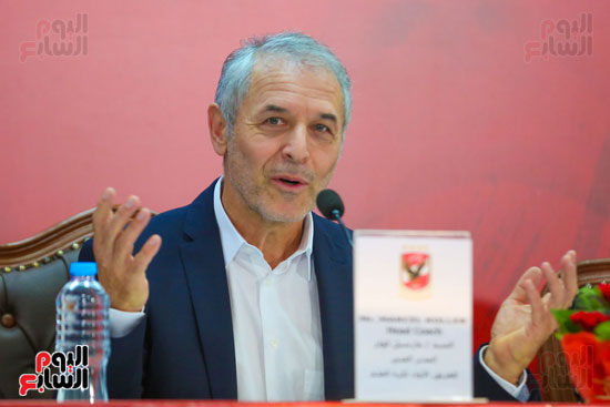 The press conference to announce the new technical director of Al-Ahly Club (3)
