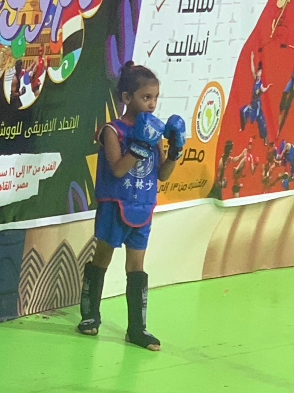 علياء أحمد محمد أصغر لاعبة حاصلة على الميدالية الذهبية