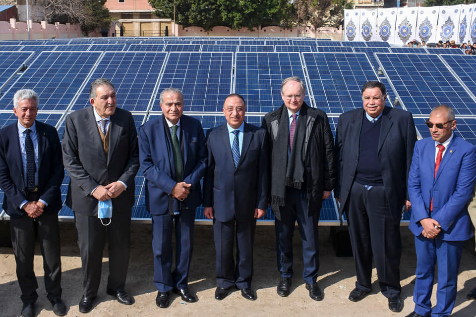 التوسع فى استخدام الطاقة الشمسية بالاسكندرية