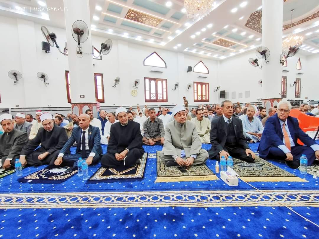 افتتاح مسجدين جديدين بعد تطويرها بالقليوبية  (6)