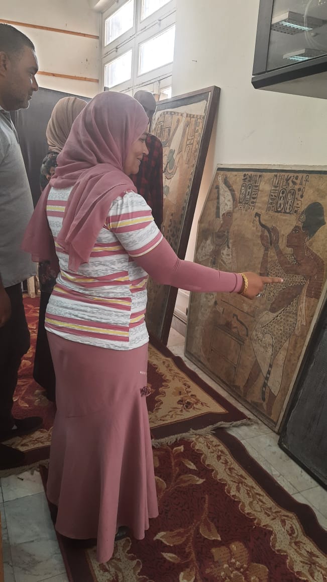 ورشة بعنوان حجر رشيد ونماذج مصرية قديمة بمتحف التحنيط