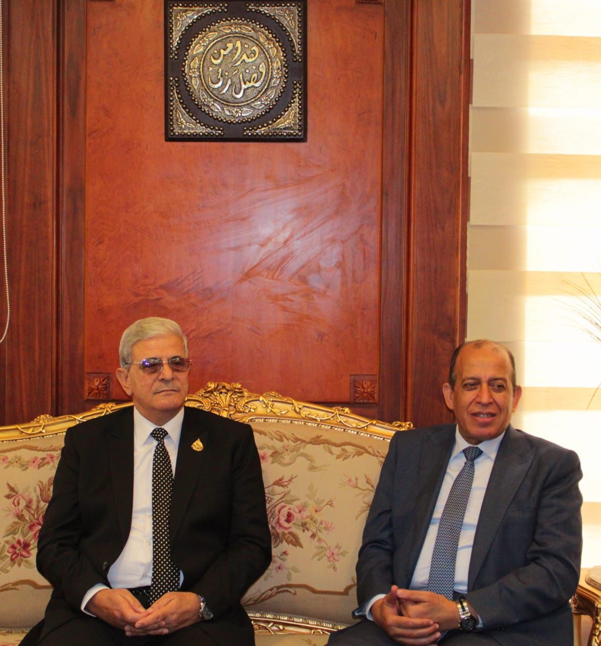 رئيس النيابة الإدارية يستقبل وفد مجلس إدارة نادي قضاة مصر (3)