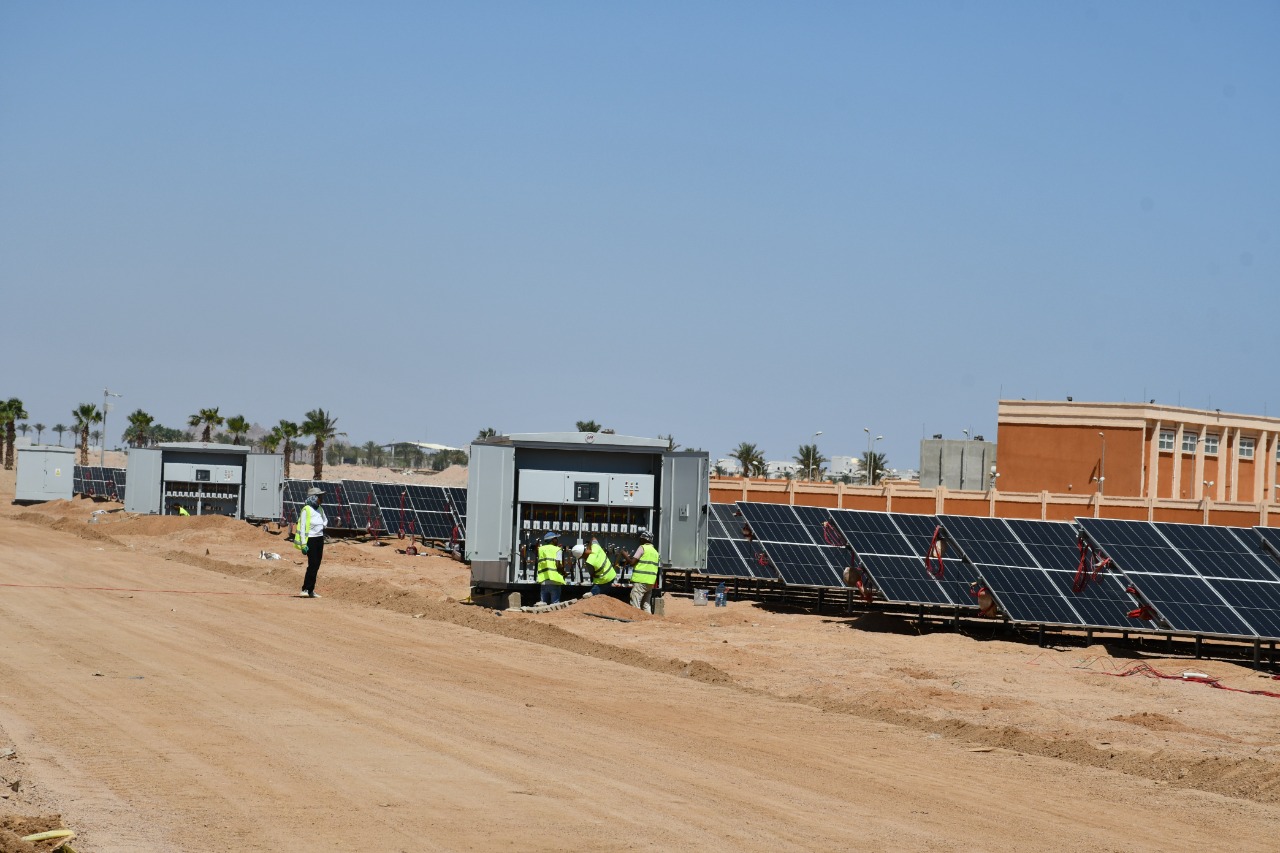 مشروع الطاقة الشمسية فى شرم الشيخ