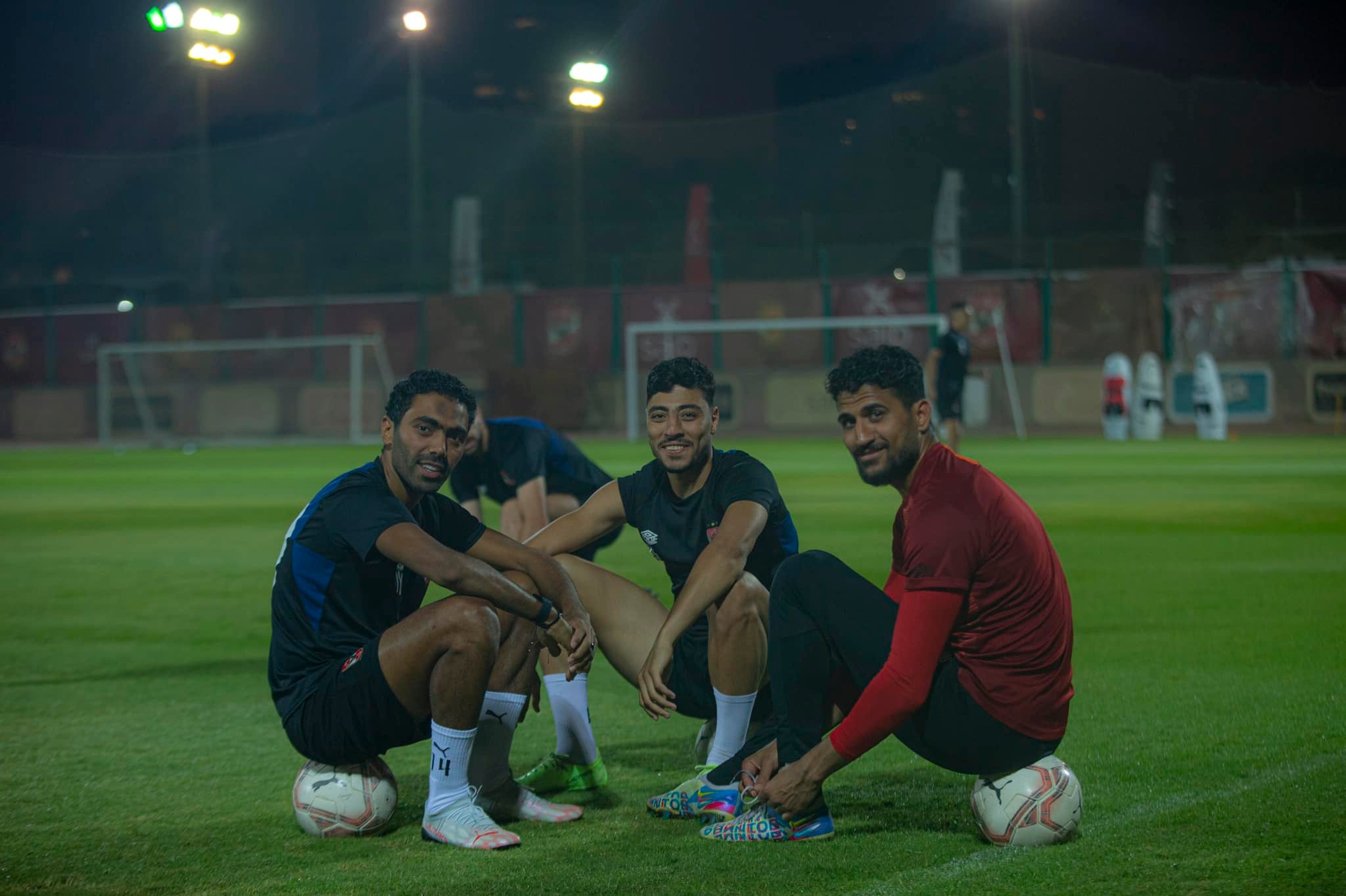Al-Ahly players