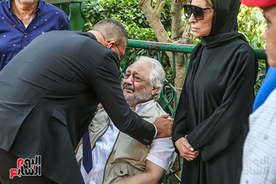 Funeral of Khaled Zaki's wife (6)