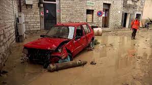 فيضانات وانهار طيبنية فى ايطاليا