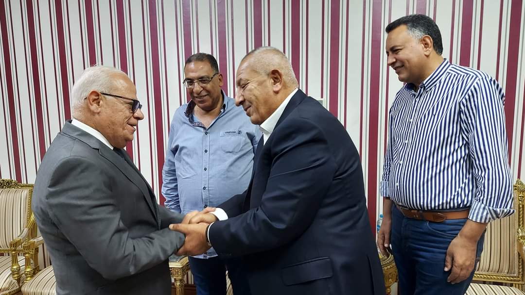 محافظ بورسعيد مع كامل ابو علي