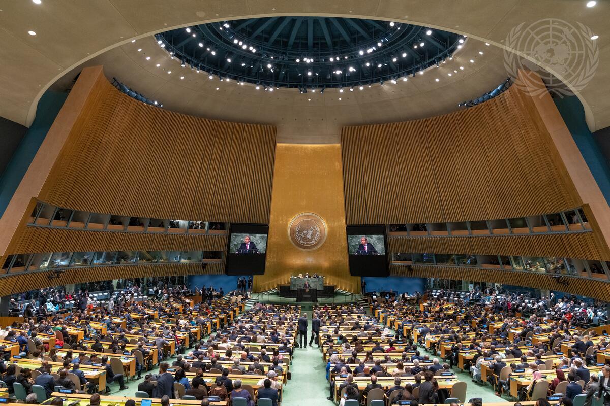 الجمعية العامة الأمم المتحدة