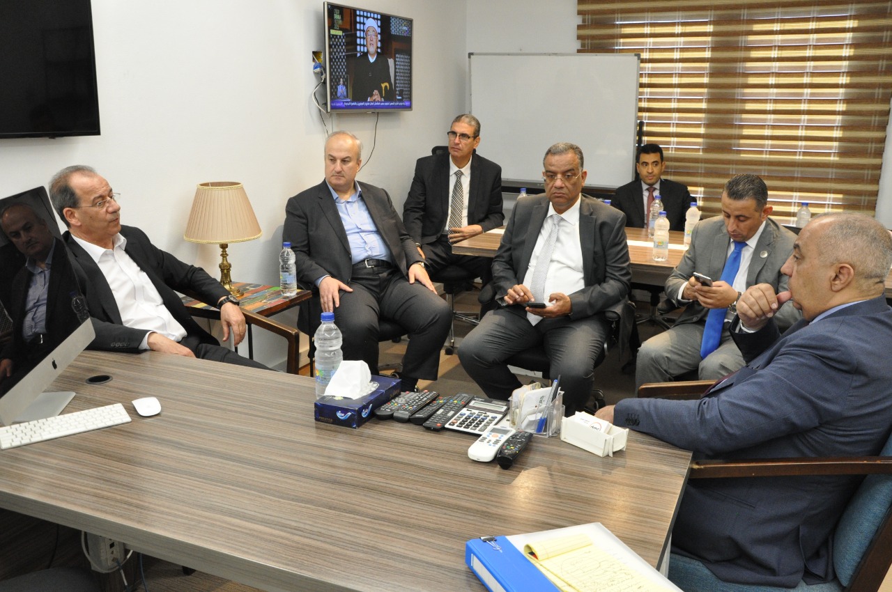 وزير الدولة لشؤون الإعلام الأردني يزور مدينة الإنتاج الإعلام (3)