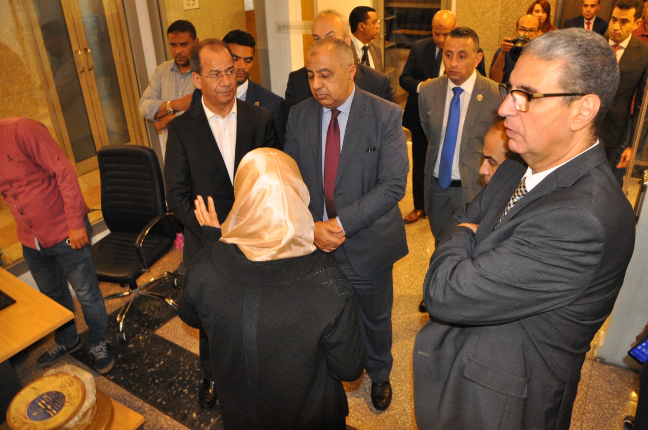وزير الدولة لشؤون الإعلام الأردني يزور مدينة الإنتاج الإعلام (6)