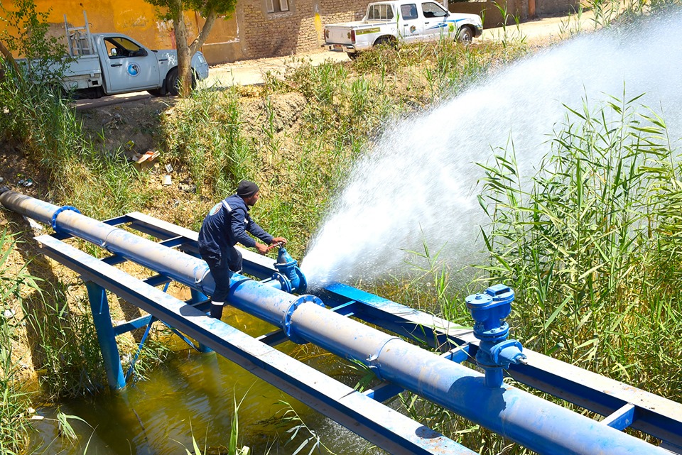 شركة مياه الأقصر تقدم خدمات كبرى فى المبادرة الرئاسية حياة كريمة