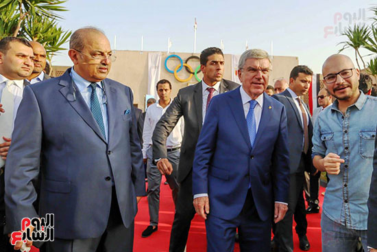 زيارة توماس باخ، رئيس اللجنة الأوليمبية الدولية (3)