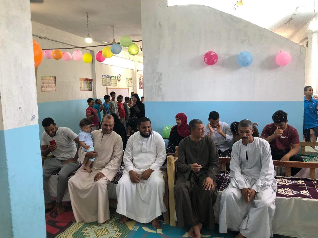 احتفالات ختم 3 أطفال لحفظ كتاب الله كاملاً فى كتاب الشيخ تميم غرب الأقصر