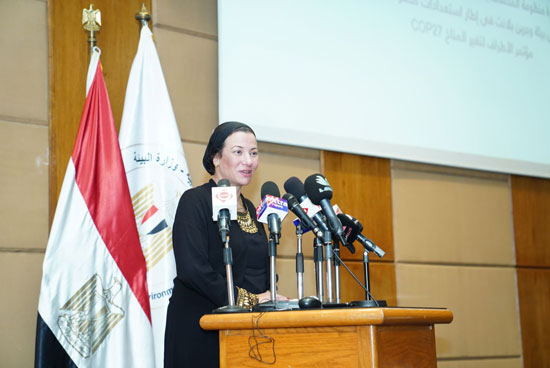 الدكتورة ياسمين فؤاد وزيرة البيئة (1)