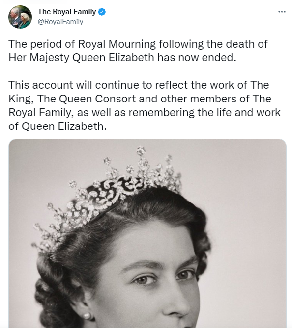 حساب العائلة المالكة البريطانية 