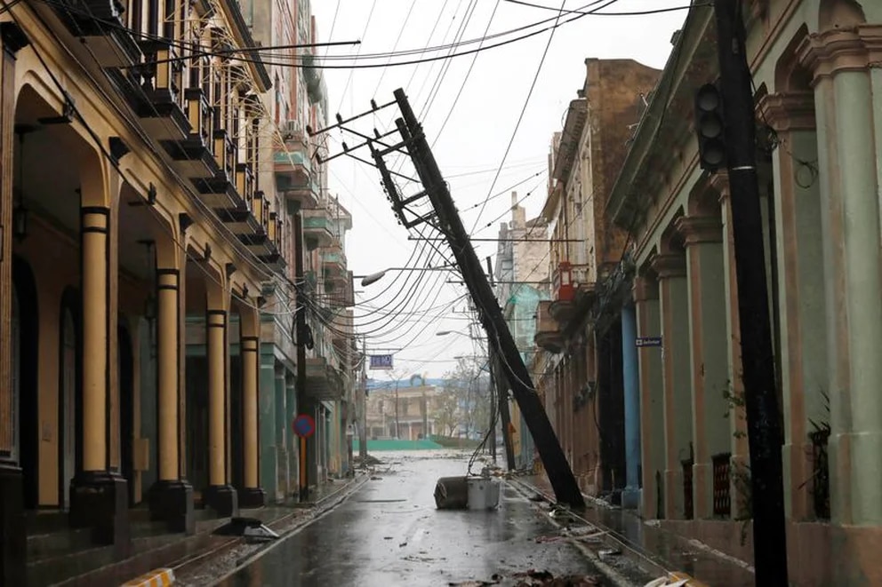 اعصار كوبا
