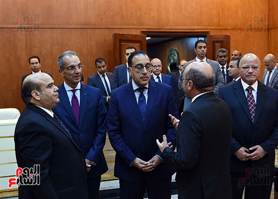 الدكتور مصطفى مدبولى يتفقد مجمع محاكم شمال القاهرة (36)