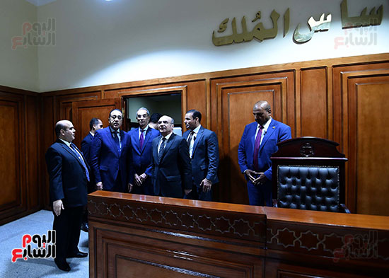 الدكتور مصطفى مدبولى يتفقد مجمع محاكم شمال القاهرة (39)
