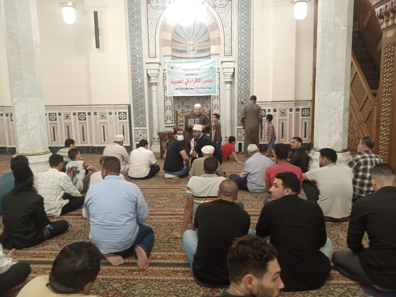 مجالس الإقراء فى المساجد