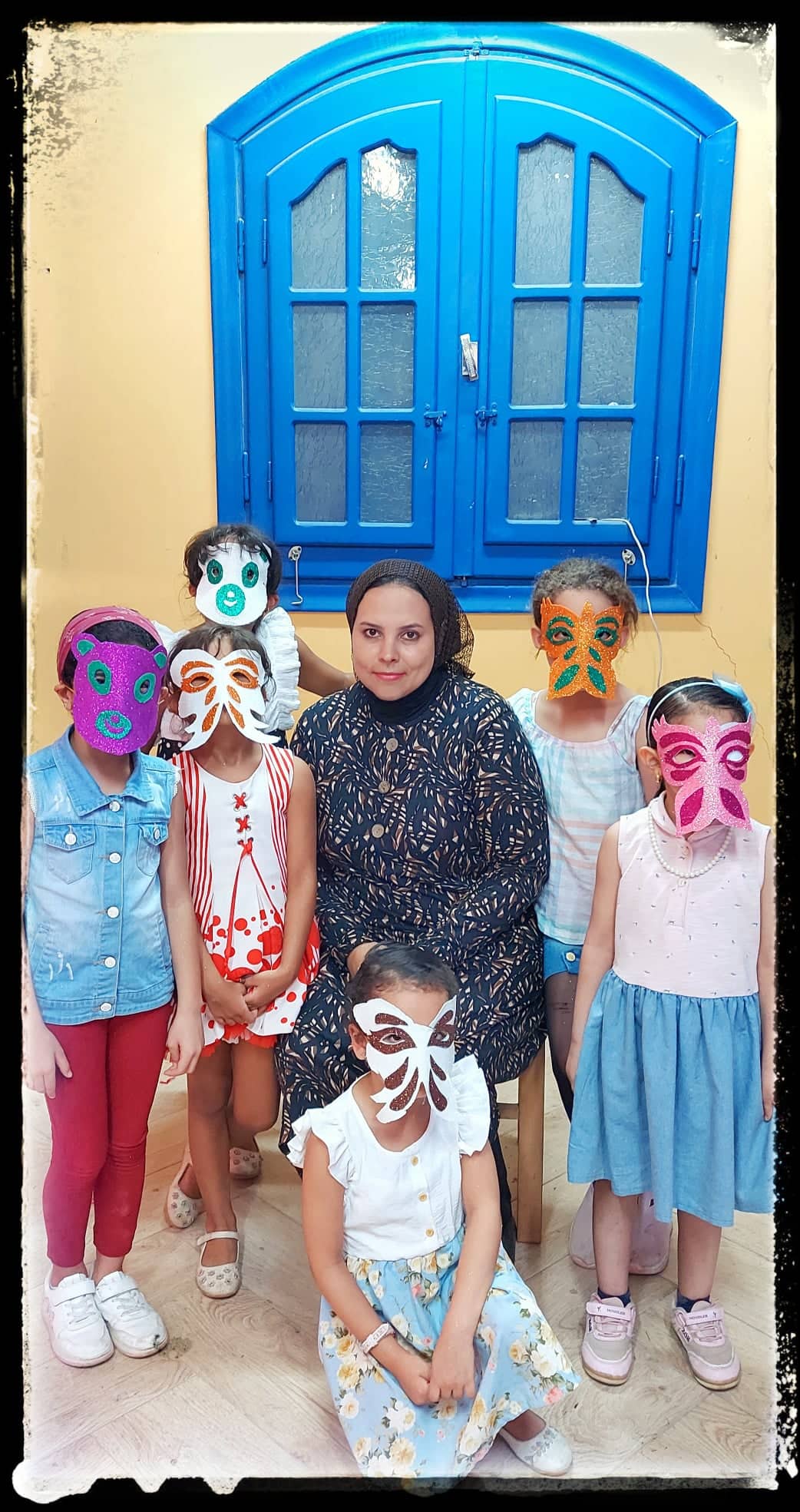 رانيا وفيق صاحبة مرسم لتعليم الأطفال الرسم بالغربية