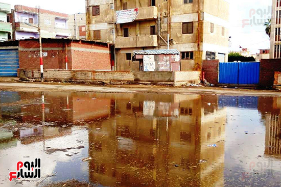 هطول-امطار-بقرية-بكفر-الشيخ
