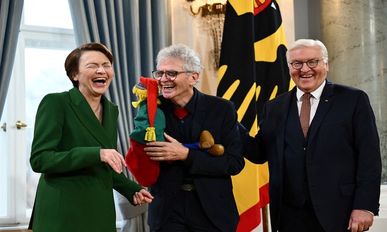 الرئيس الألماني وزوجته