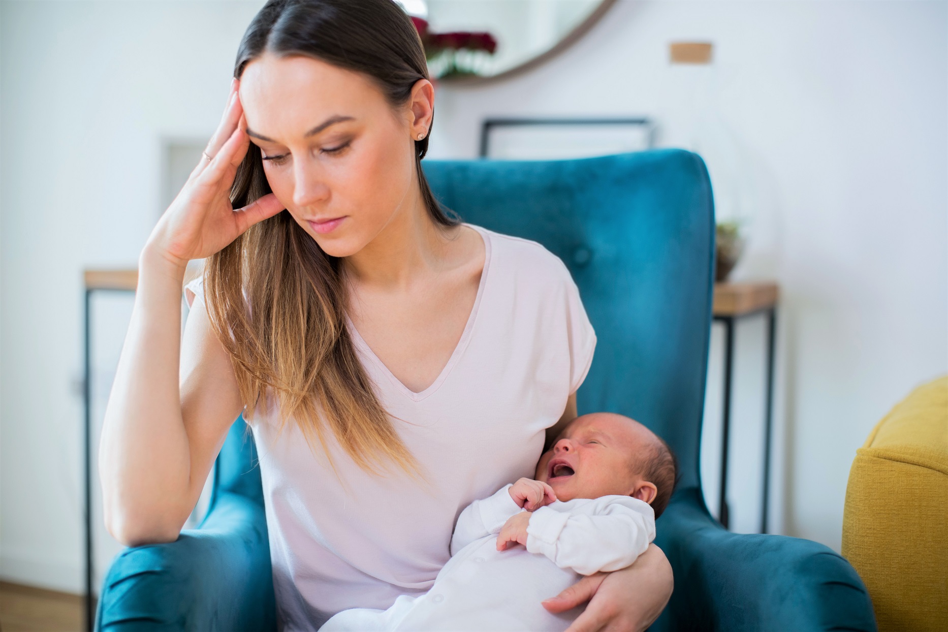 نصائح للتعامل مع اكتئاب مابعد الولادة