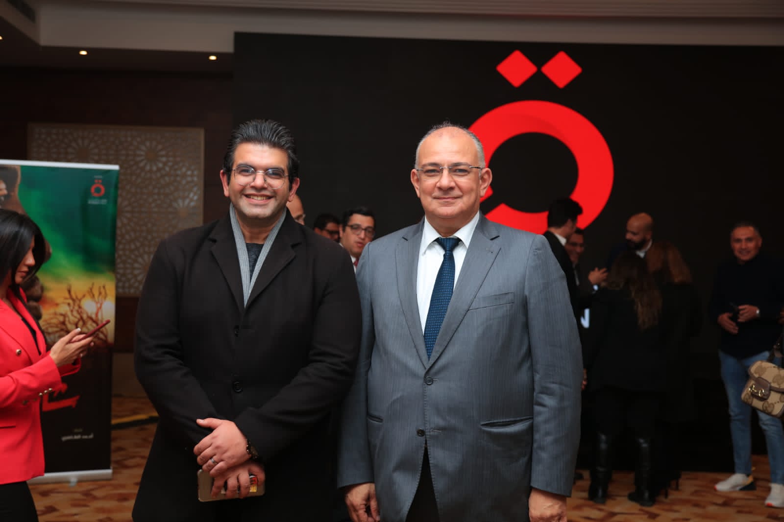 المهندس حسام صالح والكاتب الصحفى أحمد الطاهرى