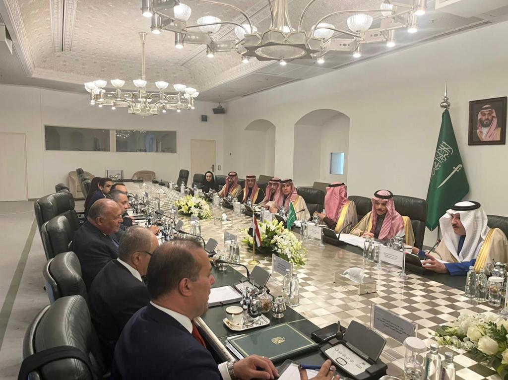 اجتماع مصري سعودي مشترك