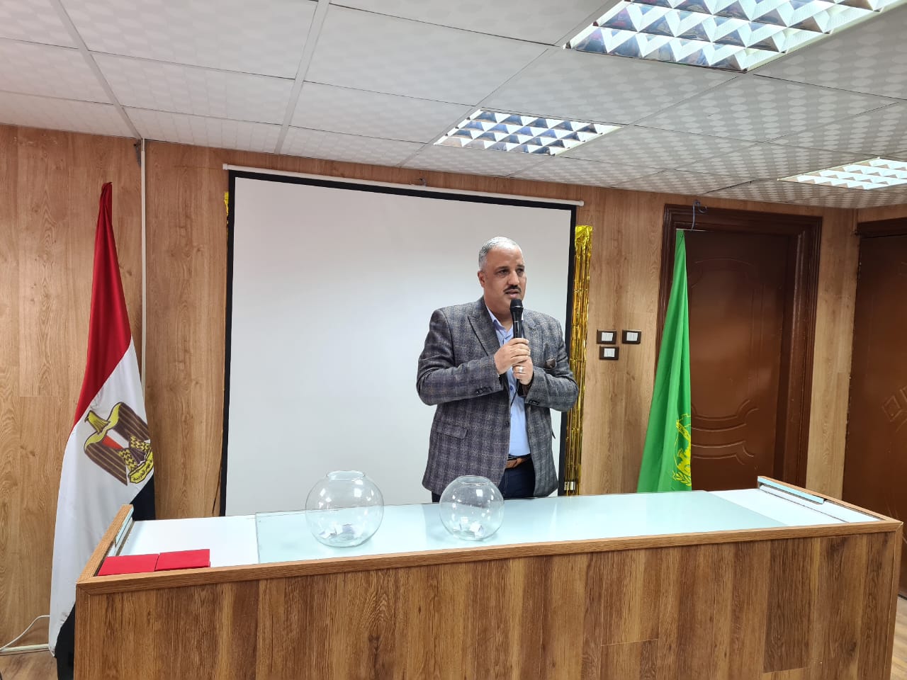 الدكتور محمود الصبروك وكيل وزارة الشباب والرياضة بالقليوبية