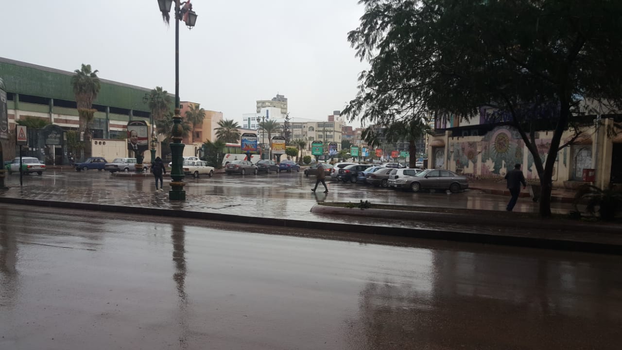 سقوط أمطار غزيزة بالبحيرة (3)