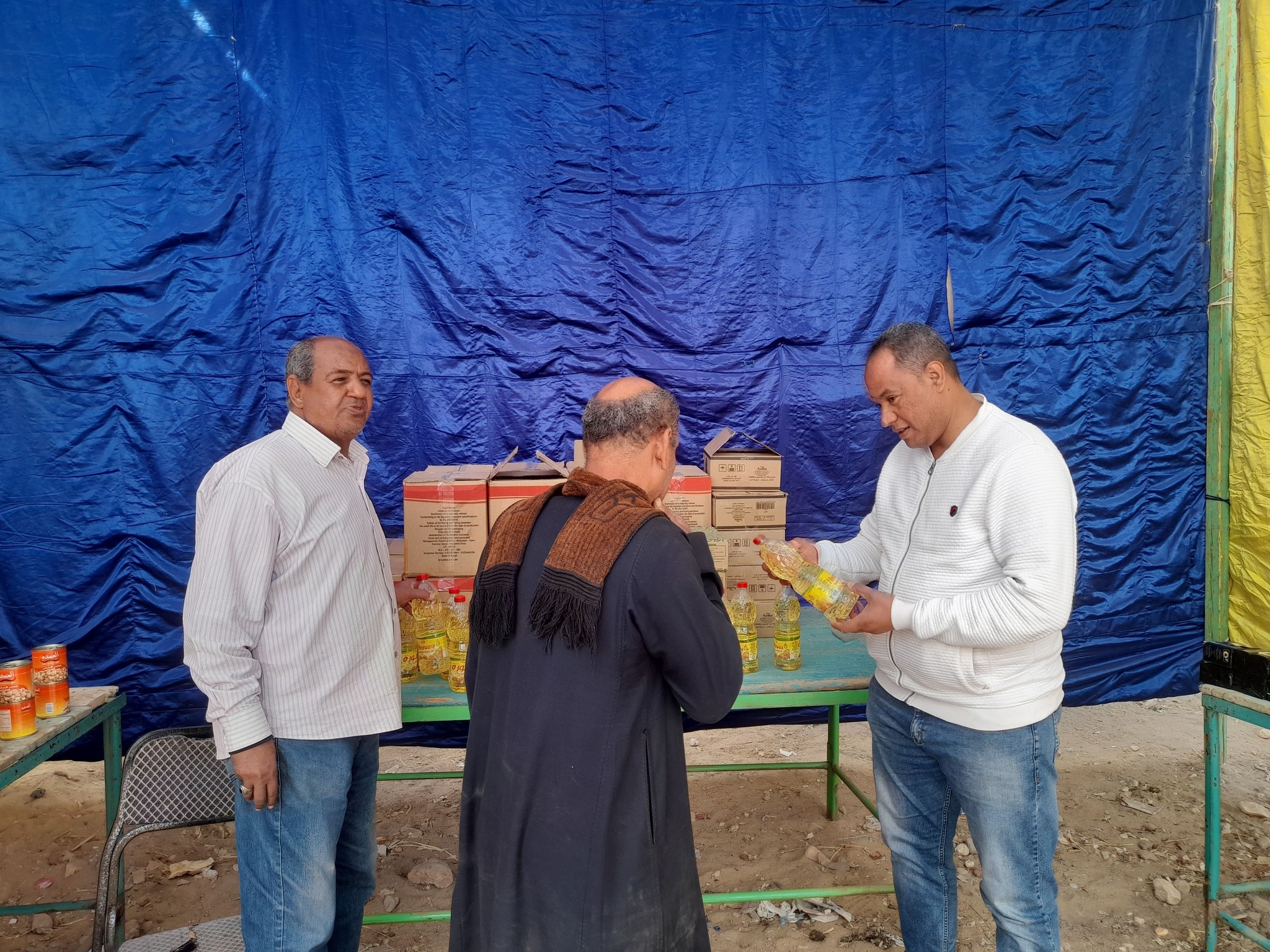 رصد أسعار السلع فى معرض أهلًا رمضان بمدينة الطود