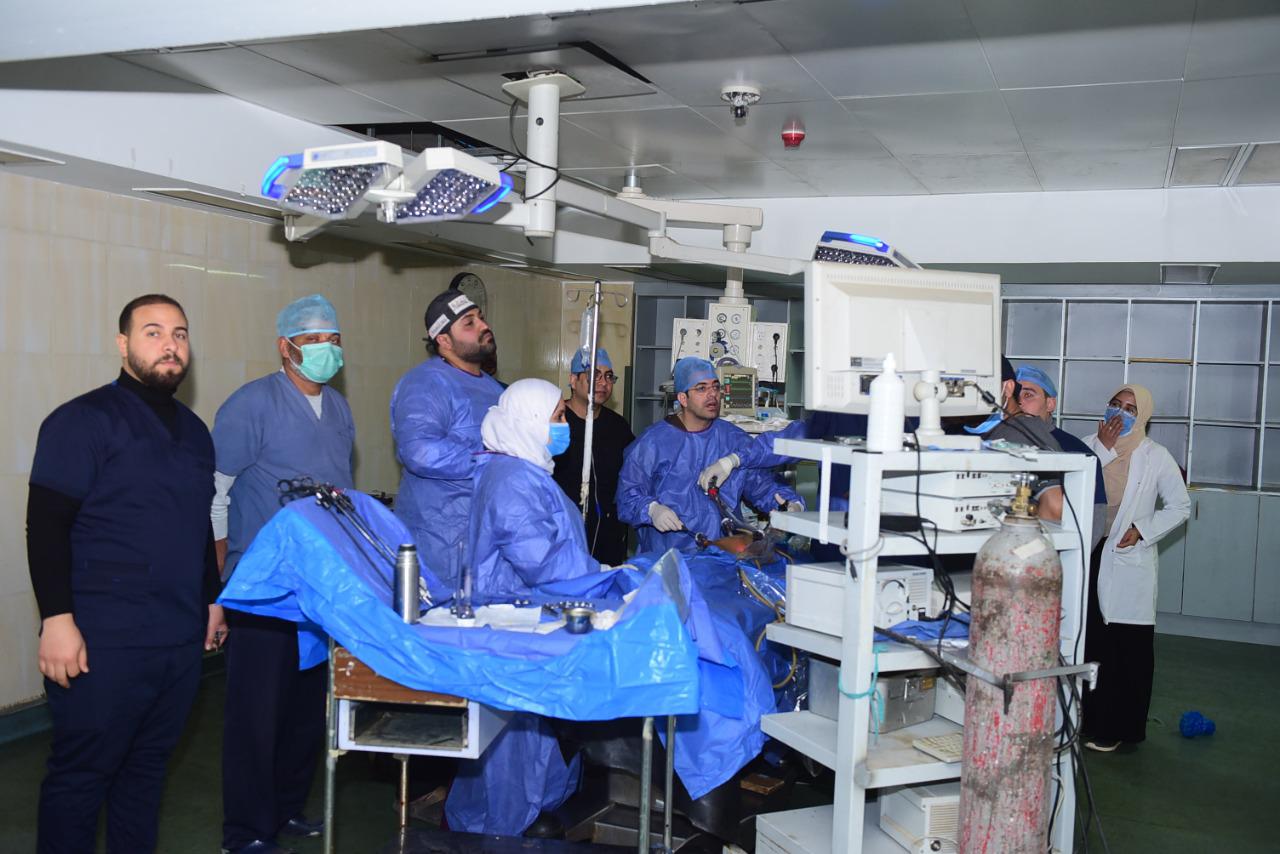 قسم جراحة الأطفال بمستشفى سوهاج الجامعي يجري 64 جراحة دقيقة (1)