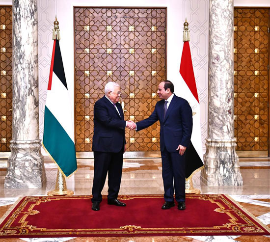 قمة ثلاثية تضم الرئيس السيسى، والملك عبد الله الثانى، والرئيس عباس أبو مازن (7)