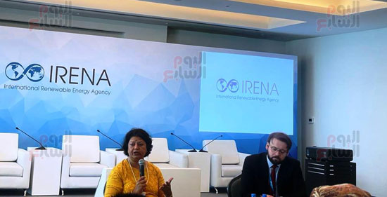  جوري سينج نائبة المدير العام للوكالة الدولية للطاقة المتجددة  أيرينا (2)